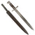 Original U.S. Spanish American War Model 1892 Krag Rifle Bayonet and First Pattern Scabbard - Dated 1896 Original Items