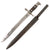 Original U.S. Spanish American War Model 1892 Krag Rifle Bayonet and First Pattern Scabbard - Dated 1896 Original Items