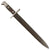 Original U.S. Spanish American War Model 1892 Krag Rifle Bayonet and First Pattern Scabbard - Dated 1896 Original Items