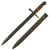 Original Italian WWI M1891 “Truppe Speciali” Carcano Carbine Bayonet with Steel Scabbard Original Items