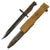 Original British Post-WWII Enfield No.5 Jungle Carbine MkII Bayonet with Scabbard and Frog - Dated 1946 Original Items