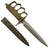 Original U.S. WWI Model 1918 French Made Mark I Trench Knife by AU LION with Correct Steel Scabbard - Excellent Original Items