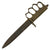 Original U.S. WWI Model 1918 French Made Mark I Trench Knife by AU LION with Correct Steel Scabbard - Excellent Original Items