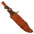 Original U.S. Vietnam War Era W49 Western Bowie Knife With Correct Leather Sheath Original Items