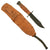 Original U.S. Vietnam War "Jet Pilot" Air Force Survival Knife by Camillus with Scabbard & Whetstone - Wartime Dated 1967 Original Items