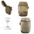 Original Spanish-American War Era “Magic Pocket Lamp” The 1st Patented Automatic Lighter with Copy of Patent Information - Patent Dated 1890 Original Items