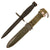 Original U.S. Post Vietnam War Era Colt’s “New Model” M7 Bayonet with M8A1 Scabbard For The M16 Service Rifle Original Items