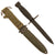 Original U.S. Post Vietnam War Era Colt’s “New Model” M7 Bayonet with M8A1 Scabbard For The M16 Service Rifle Original Items