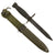 Original U.S. Vietnam War Era M7 Bayonet Lot with Scabbards - Imperial, Connetta, & KM4 Examples - Three Total