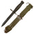 Original U.S. Vietnam War Era M7 Bayonet Lot with Scabbards - Imperial, Connetta, & KM4 Examples - Three Total