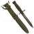 Original U.S. Vietnam War Era M7 Bayonet Lot with Scabbards - Imperial, Connetta, & KM4 Examples - Three Total