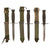 Original U.S. Vietnam War Era M7 Bayonet Lot with Scabbards - BOC, Ontario, and Gencut Examples - Three Total Original Items