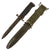 Original U.S. Vietnam War Era M5 Bayonet Lot with Scabbards - Imperial, Milpar, & DYW Examples - Three Total
