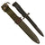 Original U.S. Vietnam War Era M5 Bayonet Lot with Scabbards - Imperial, Milpar, & DYW Examples - Three Total