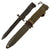 Original U.S. Vietnam War Era M5 Bayonet Lot with Scabbards - Imperial, Milpar, & DYW Examples - Three Total