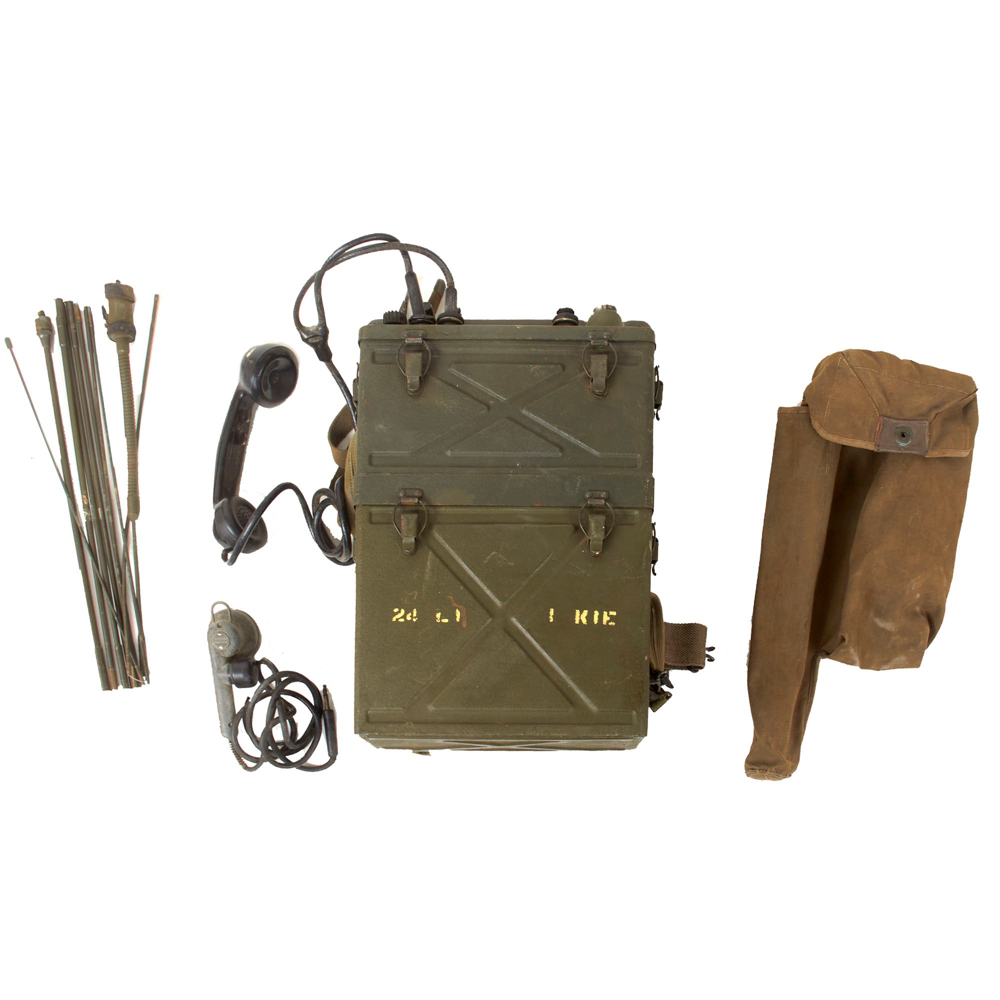 Original WWII U.S. Signal Corps BC-1000 Backpack Radio Receiver
