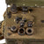 Original WWII U.S. Signal Corps BC-1000 Backpack Radio Receiver and TS-15-C Transmitter with Antennas Original Items