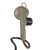 Original WWII U.S. Signal Corps BC-1000 Backpack Radio Receiver and TS-15-C Transmitter with Antennas Original Items