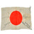 Original Japanese WWII Hand-Painted Damaged Good Luck Flag with Signatures & Well Wishes - Named to Ichiro Saito - 26 x 36” Original Items