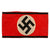 Original German Pre-WWII SS Member's Wool & Rayon Multi-Piece Armband with BeVo SS RZM Tag Original Items