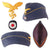 Original German WWII Luftwaffe General Ranks M38 Wool Overseas Cap - Schiffchen Original Items