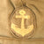 Original WWII Japanese Special Naval Landing Forces Cotton Forage Cap Dated 1943 - SNLF Original Items