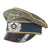 Original German WWII Heer Army Infantry Officer Schirmmütze Visor Crush Cap with BeVo Insignia Original Items