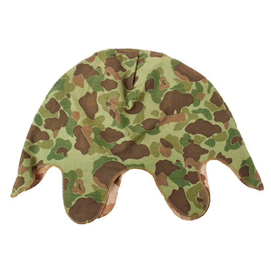 Original U.S. Korean War USMC “Blue Anchor” Helmet Cover - NOS Original Items
