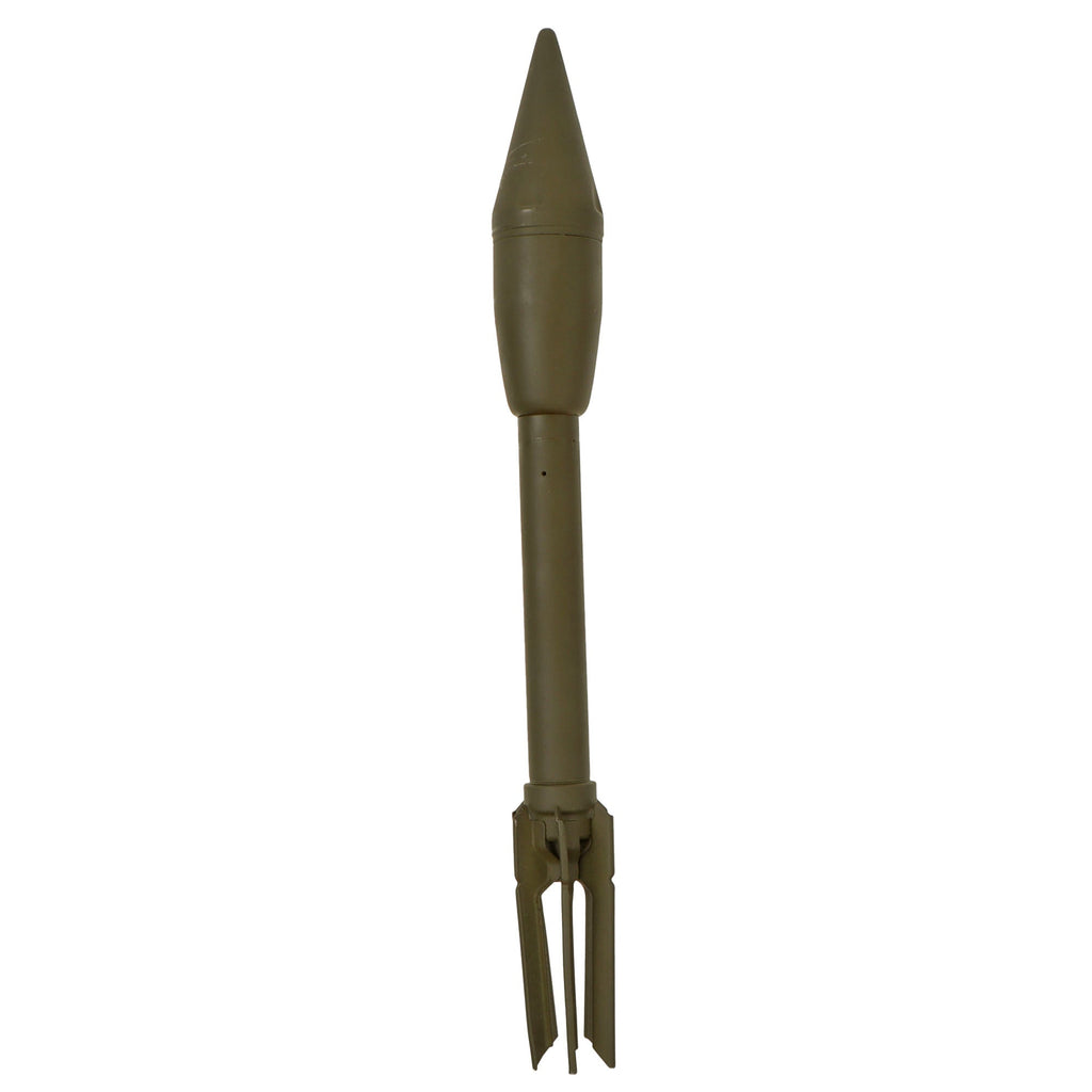 Original U.S. WWII M7A1 Anti-Tank Practice Rocket for the M1 and M1A1 2.36 Inch Bazooka Launcher - Inert Original Items