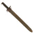 Original U.S. WWI & WWII M1905 Springfield 16 inch Rifle Bayonet Marked S.A. with M3 Scabbard - Dated 1918