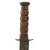 Original U.S. WWII Navy Mark 2 Fighting Knife by Robeson Cutlery Company RCC with Leather Scabbard and Guard Marked