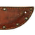 DRAFT Original U.S. WWII Navy Rare “Red Spacer” Mark 2 KA-BAR Fighting Knife by PAL with Leather Scabbard Original Items