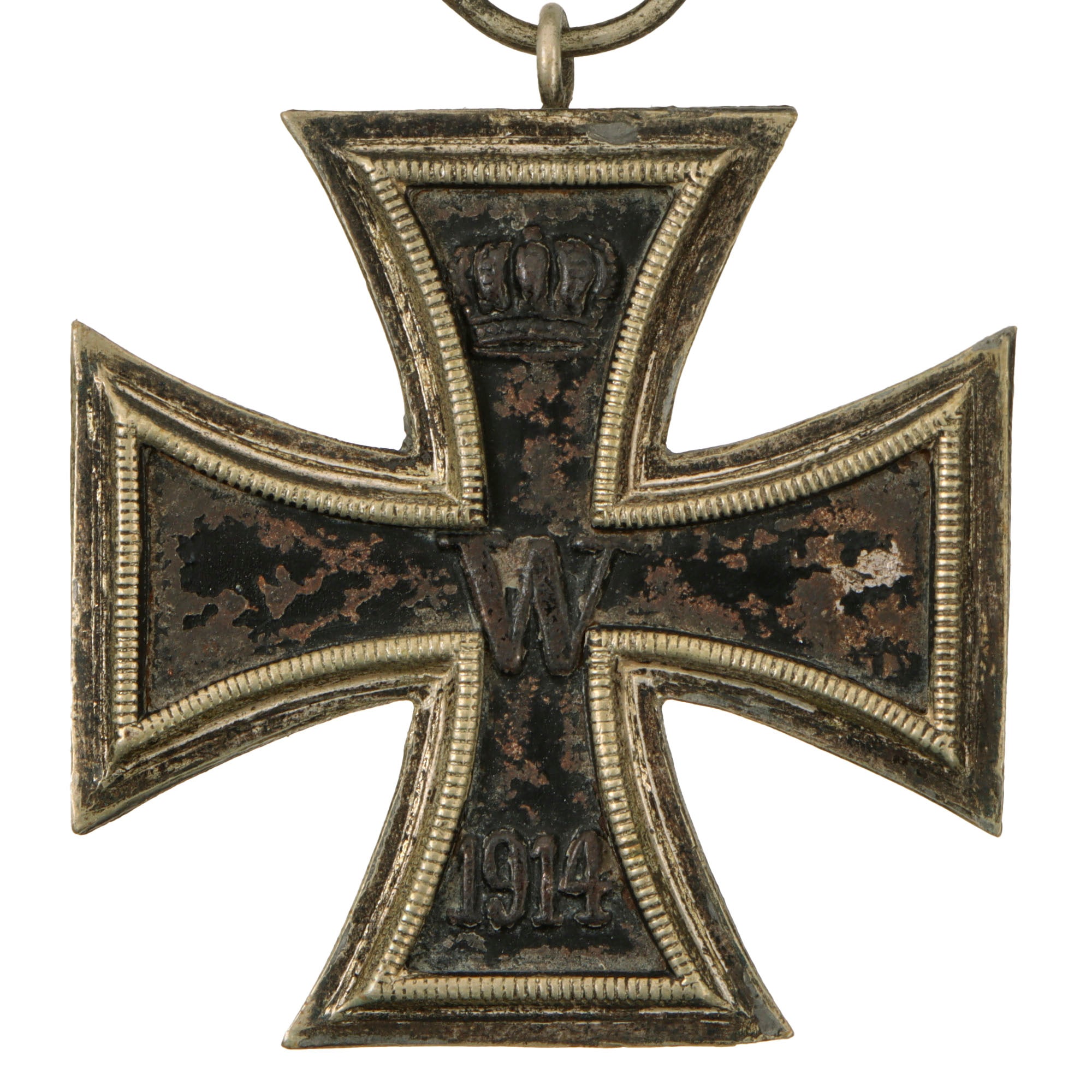 Original Imperial German WWI Prussian Iron Cross 2nd Class 1914