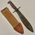 Original U.S. WWI Model 1917 Bolo Knife by Plumb St. Louis with 1918-Dated Canvas Scabbard - Dated 1918 Original Items