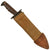 Original U.S. WWI Model 1917 Bolo Knife by Plumb St. Louis with 1918-Dated Canvas Scabbard - Dated 1918 Original Items