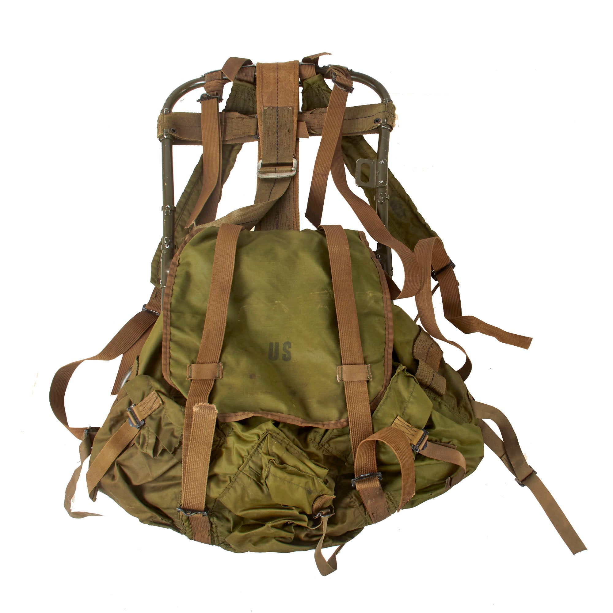Reproduction Lightweight Rucksack Frame Original U.S. Vietnam War Early 1966 Model Lightweight Rucksack Frame ...