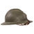 Original Belgian WWII Model 1926 Adrian Infantry Helmet with Liner & Chinstrap - Lion Badge Original Items