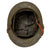 Original Belgian WWII Model 1926 Adrian Infantry Helmet with Liner & Chinstrap - Lion Badge Original Items