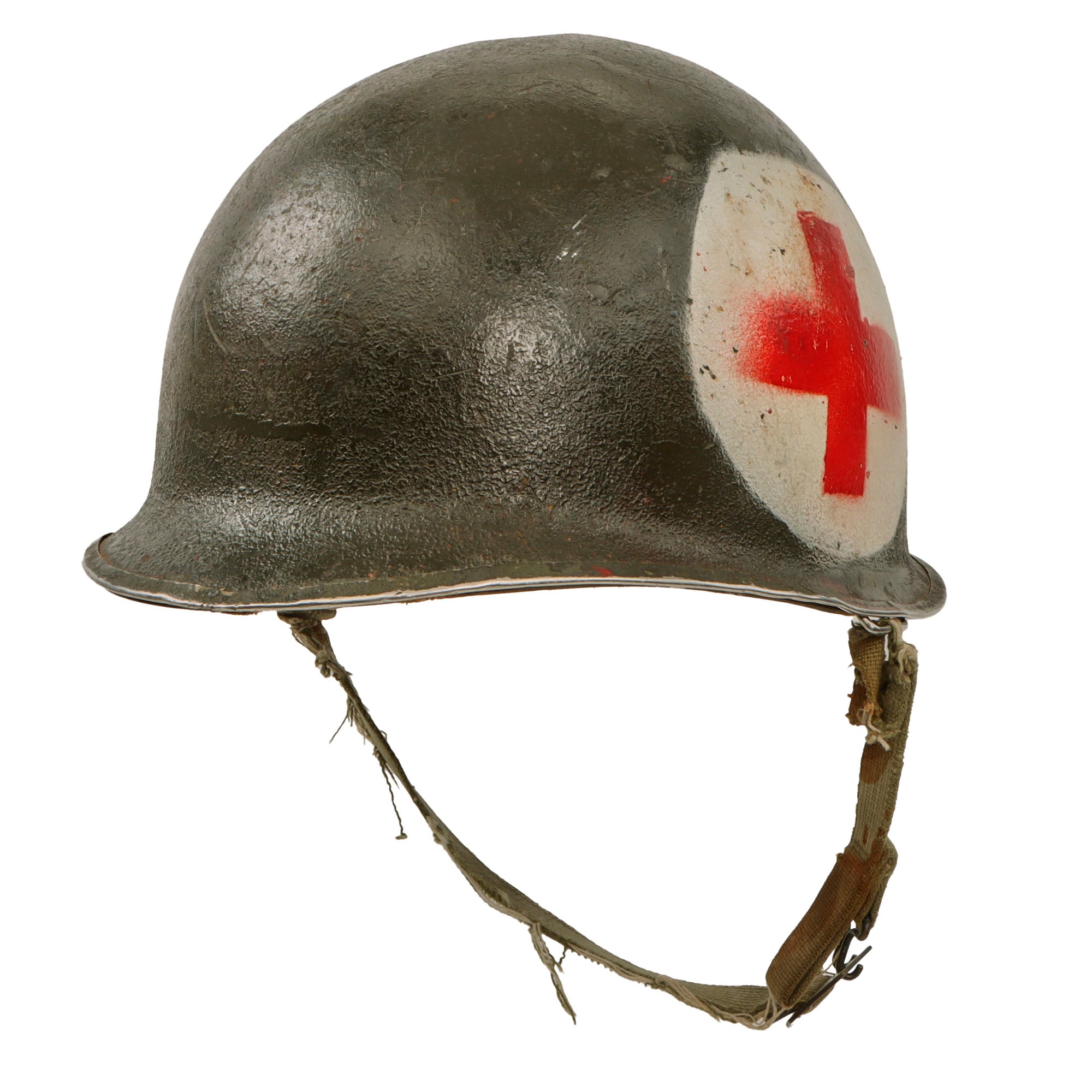 Original U.S. Korean War Medic M1 McCord Fixed Bale Front Seam