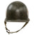 Original U.S. Korean War Medic M1 McCord Fixed Bale Front Seam Helmet with CAPAC Liner Original Items