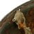 Original U.S. Korean War Medic M1 McCord Fixed Bale Front Seam Helmet with CAPAC Liner Original Items