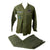 Original U.S. Cold War USAF Brigadier General G. Dennis Leadbetter Uniform, Flight Helmet, Flight Suit, Visor, and Cup Grouping Original Items