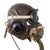 Original U.S. WWII Army Air Forces Aviator A-11 Flight Helmet Set - A-10A Mask and B-8 Polaroid Goggles Original Items