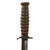 Original U.S. WWII M3 Guard-Marked Fighting Knife by Camillus with M8 Scabbard & Braided Leather Thong Original Items