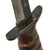 Original U.S. WWII M3 Guard-Marked Fighting Knife by Camillus with M8 Scabbard & Braided Leather Thong Original Items