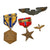 Original U.S. WWII AAF Prisoner of War Ephemera Grouping - Bronze Star Recipient Harold R. Decker - Stalag Luft III Original Items