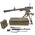Original Italian WWII Breda Model 37 Display Machine Gun with Tripod, Transit Chest, Feed Strip Chest, and Extras Original Items