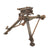 Original Italian WWII Breda Model 37 Display Machine Gun with Tripod, Transit Chest, Feed Strip Chest, and Extras Original Items