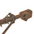 Original Italian WWII Breda Model 37 Display Machine Gun with Tripod, Transit Chest, Feed Strip Chest, and Extras Original Items