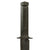 Original U.S. Cold War Era Bauchop Fighting Survival Knife with Unscrewable Pommel in Original Nylon Scabbard - Dated 1985 - From Collection of American Edged Weapon Museum Original Items